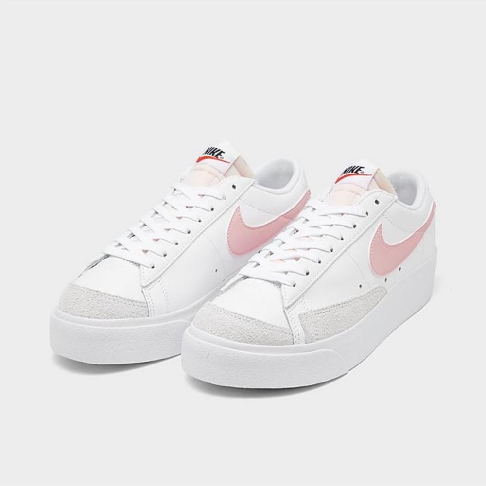 Nike Blazer Low Platform Womens
Casual Shoes White Pink DJ0292-103
Size 6
